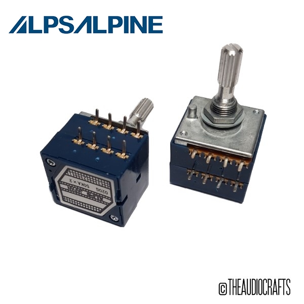 Alps Rk A Kx Potentiometer With Loudness Tap